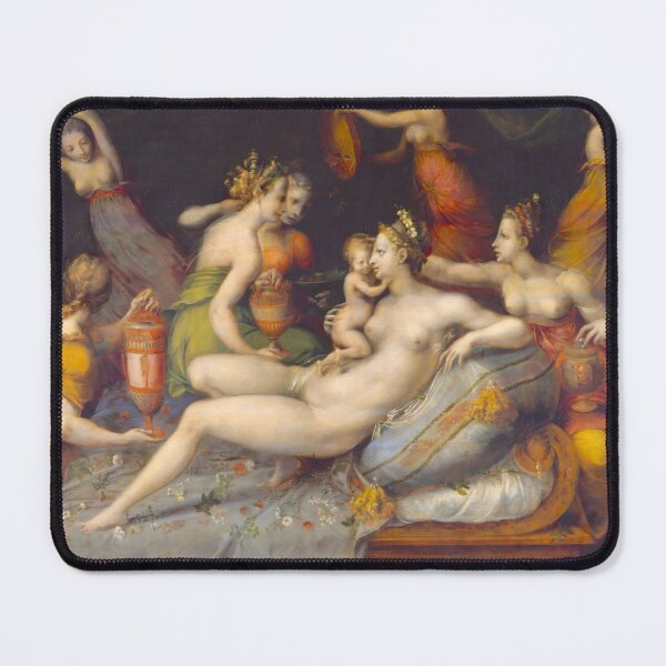 Item preview, Mythical Wonder: The Birth of Cupid by the Master of Flora, Late 16th Century - Italian Art designed and sold by HistoryOnWalls.