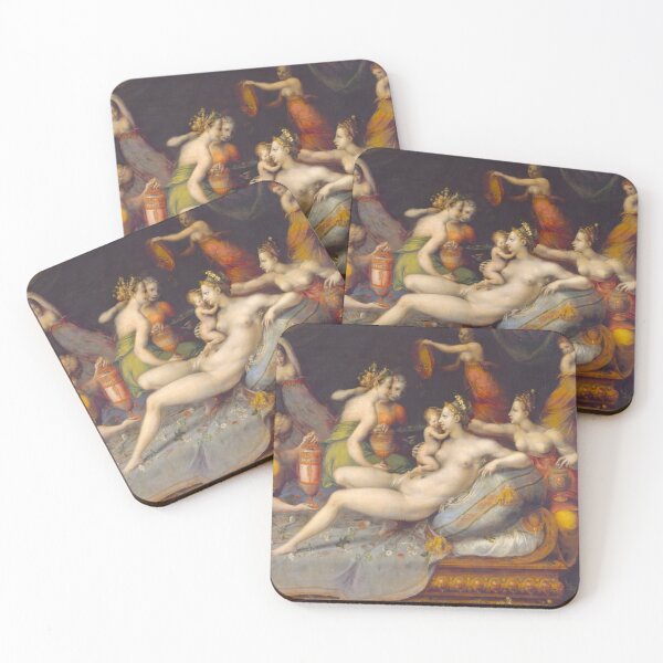 Item preview, Mythical Wonder: The Birth of Cupid by the Master of Flora, Late 16th Century - Italian Art designed and sold by HistoryOnWalls.