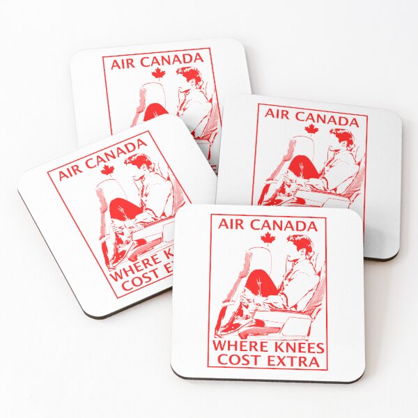 Item preview, Air Canada - knees cost extra designed and sold by Signs for Dark Times.
