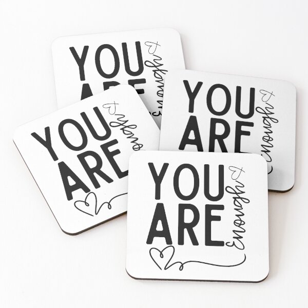 Item preview, You Are Enough Heart designed and sold by SD-LA-AND-U.