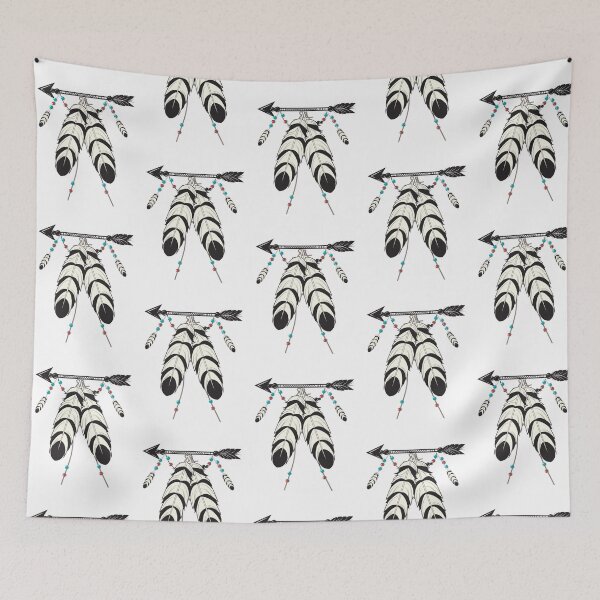 Item preview, Four feathers decorated on an arrow designed and sold by Savvysioux.
