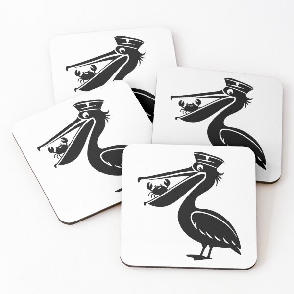 Item preview, Pelican and Crab Coastal Wildlife designed and sold by theartfulaspie.