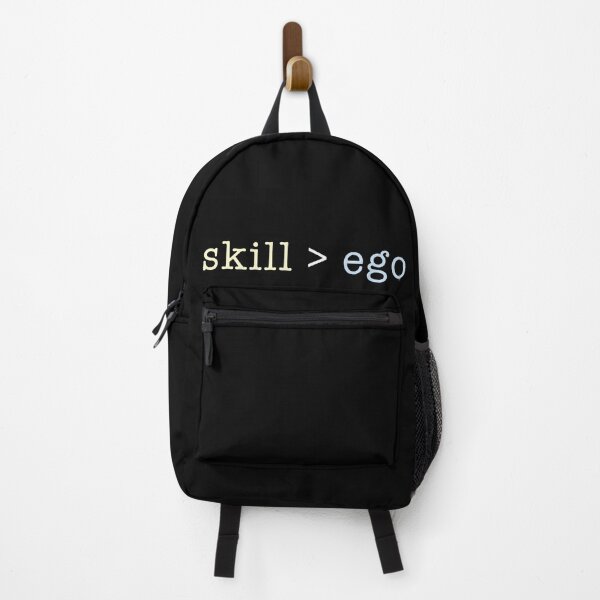 Item preview, skill is greater than ego designed and sold by Signs for Dark Times.