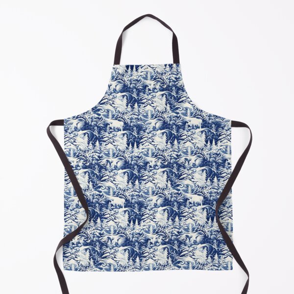 Item preview, Blue Winter Polar Vortex Forest designed and sold by Boddicca.