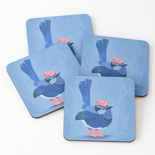 Item preview, Pink pony club cowgirl bird designed and sold by SydneyKoffler.