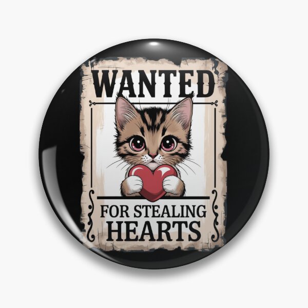 Item preview, Cat Wanted Poster designed and sold by Crazy Before Cats.
