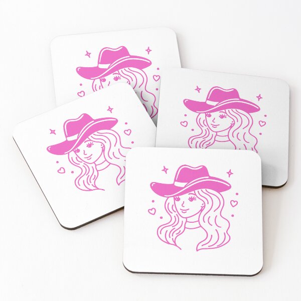 Artikelvorschau, Retro Cowgirl Hat Design – In Music We Trust entworfen und verkauft von Timegraf.