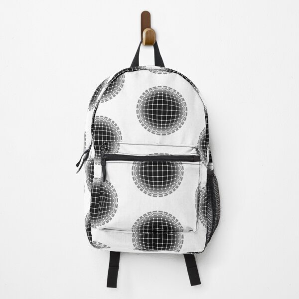 Item preview, Wireframe Optical Illusion (White Dot Grid) designed and sold by musashinodai.
