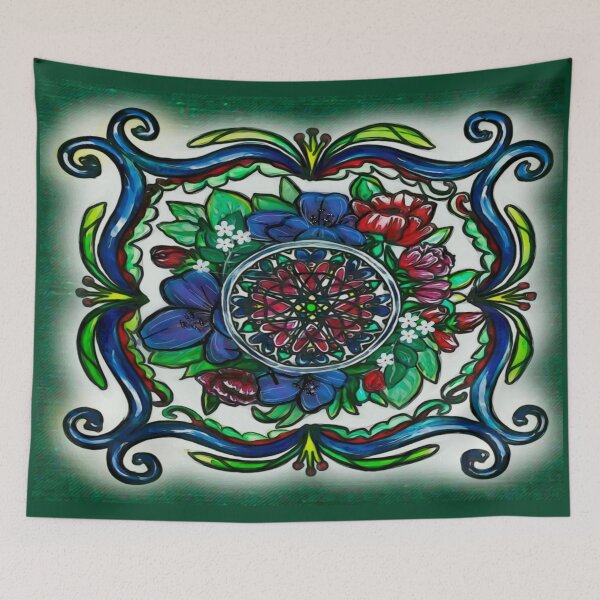 Artikelvorschau, Kopie von Garden Kaleidoscope entworfen und verkauft von Terri Clauss Art.