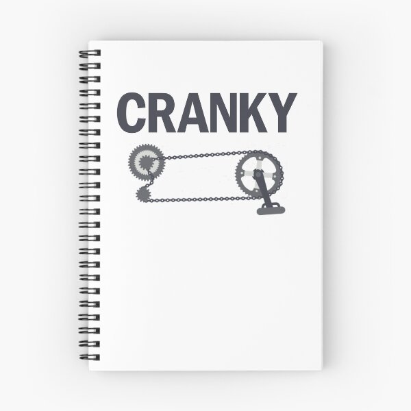 Item preview, Cranky Bicycle Rider Bicyclist Cyclist Bicycling Cranky Gear designed and sold by DynamicDesign.