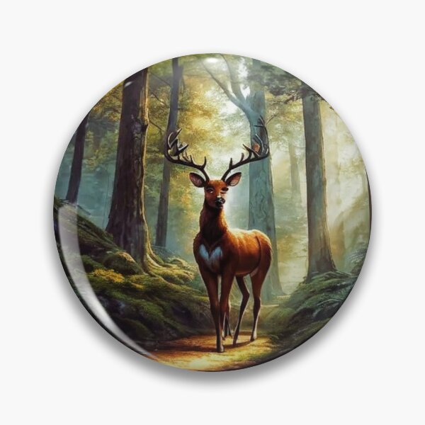 Item preview, Serene Deer Art for Nature Lovers designed and sold by iMaheLusion Digital Prints.