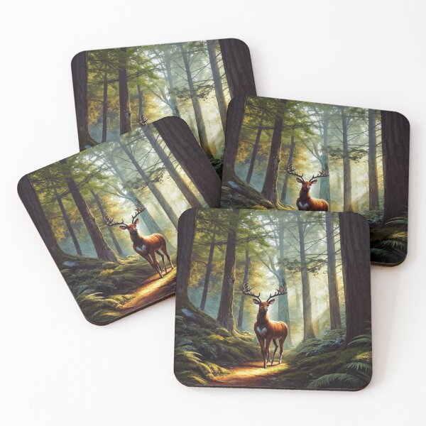 Item preview, Serene Deer Art for Nature Lovers designed and sold by iMaheLusion Digital Prints.