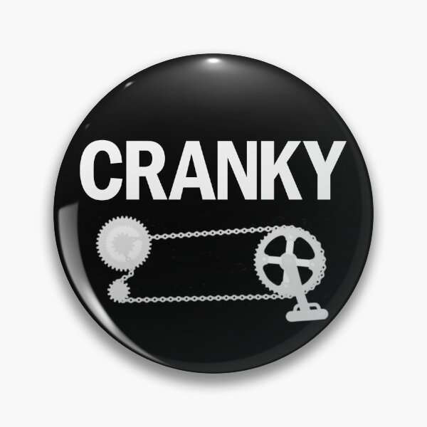 Item preview, Cranky Bicycle Rider Bicyclist Cyclist Bicycling Cranky Gear designed and sold by DynamicDesign.