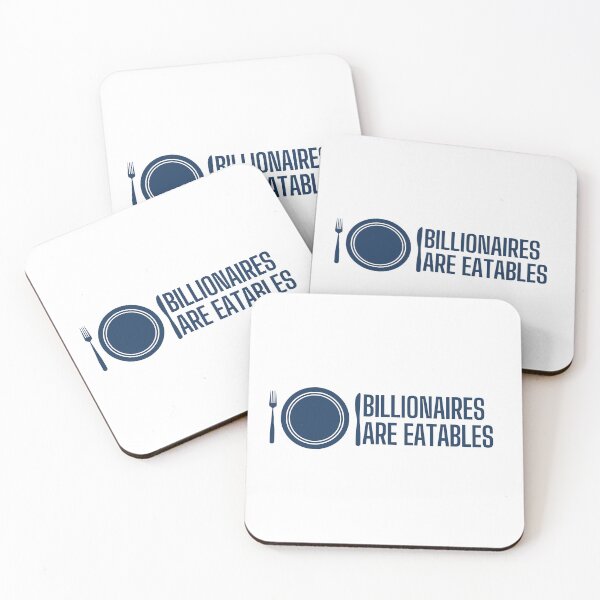 Item preview, Billionaires Are Eatables designed and sold by TOSAI.