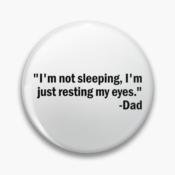 Item preview, I'm Not Sleeping I'm Just Resting My Eyes Gear designed and sold by DynamicDesign.