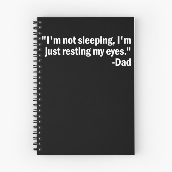 Item preview, I'm Not Sleeping I'm Just Resting My Eyes Gear designed and sold by DynamicDesign.
