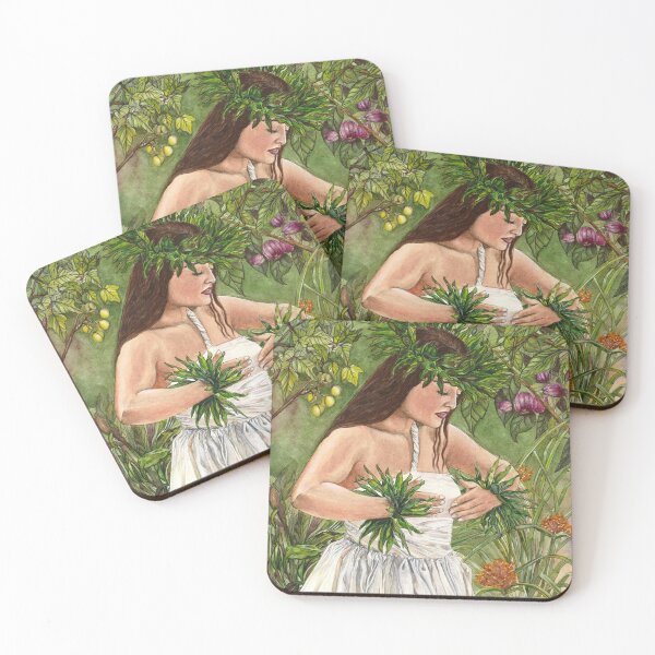 Item preview, This Forest Is My Cherished Love – Hula Dancer’s Grace & Hawaiian Botanical Beauty designed and sold by AJJARTSLLC.
