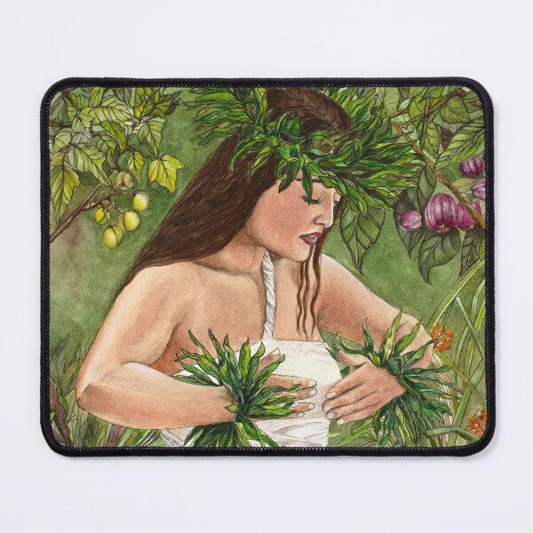 Item preview, This Forest Is My Cherished Love – Hula Dancer’s Grace & Hawaiian Botanical Beauty designed and sold by AJJARTSLLC.