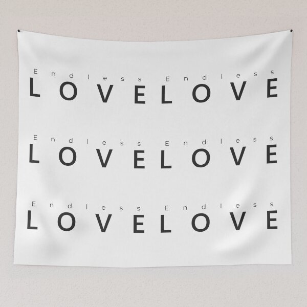 Item preview, Endless Love, Minimalist Typography designed and sold by WD-Artist.