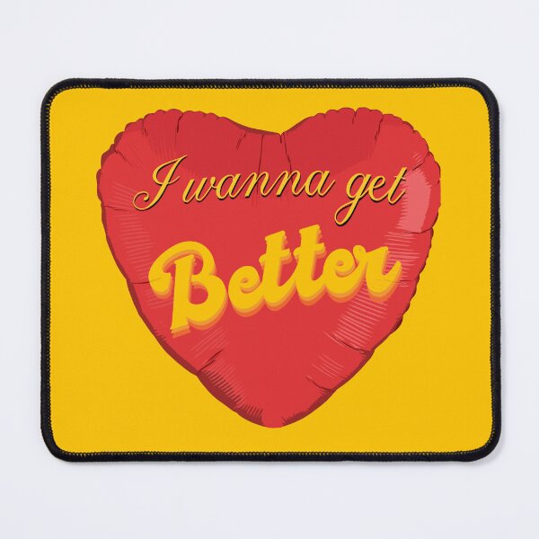 Item preview, "I Wanna Get Better" - Bleachers balloon designed and sold by Olivia Powell Designs.