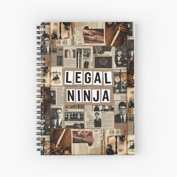 Item preview, Legal Ninja Vintage Law Nerd Gift Law Student / Lecturer Gift designed and sold by Back2Collage.