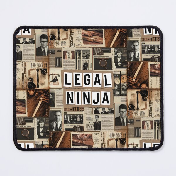 Item preview, Legal Ninja Vintage Law Nerd Gift Law Student / Lecturer Gift designed and sold by Back2Collage.