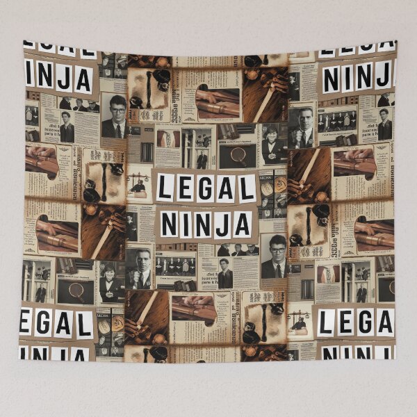Item preview, Legal Ninja Vintage Law Nerd Gift Law Student / Lecturer Gift designed and sold by Back2Collage.