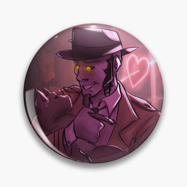 Item preview, Nick Valentine (Ft. Cats) designed and sold by CodedCore.