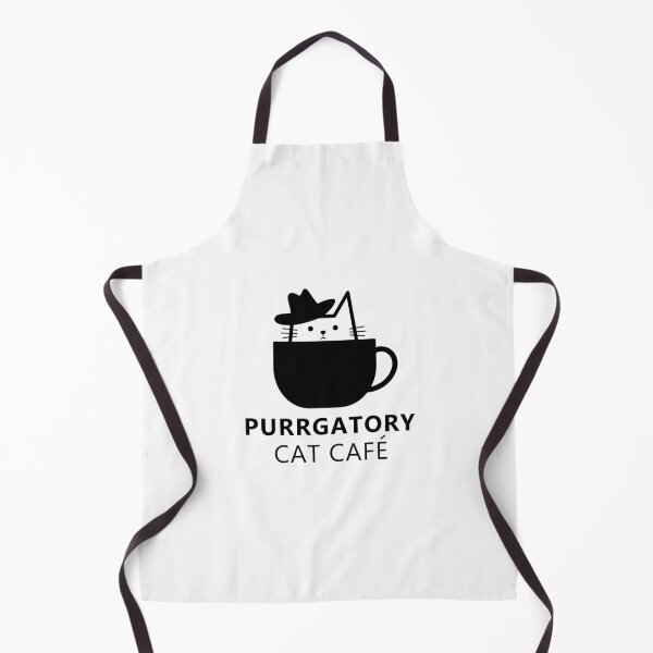 Item preview, Purrgatory Cat Cafe w/ hat side designed and sold by purgatorycatcafe.