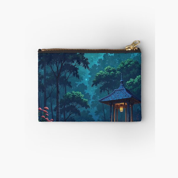 Item preview, Mystical Forest Path with Lantern Glow designed and sold by DafGole.