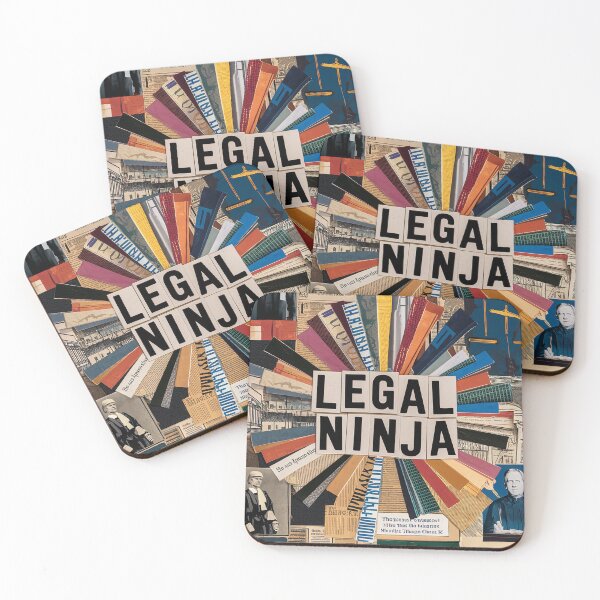 Item preview, Legal Ninja Vintage Law Nerd Gift Law Student / Lecturer Gift designed and sold by Back2Collage.