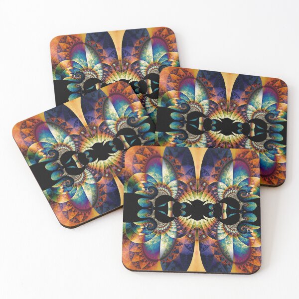 Item preview, Whispers of the Cosmos: A Kaleidoscope of Fractals designed and sold by bloorose.