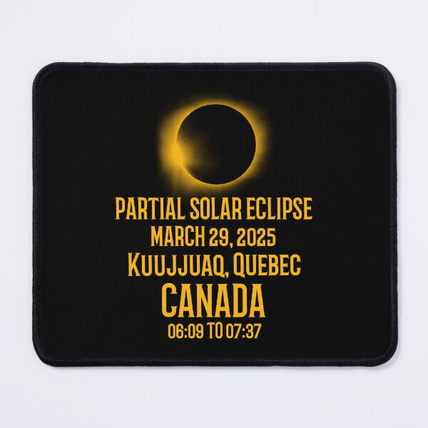 Item preview, Partial Solar Eclipse 29 March 2025 Canada designed and sold by 87-Aesthetics.