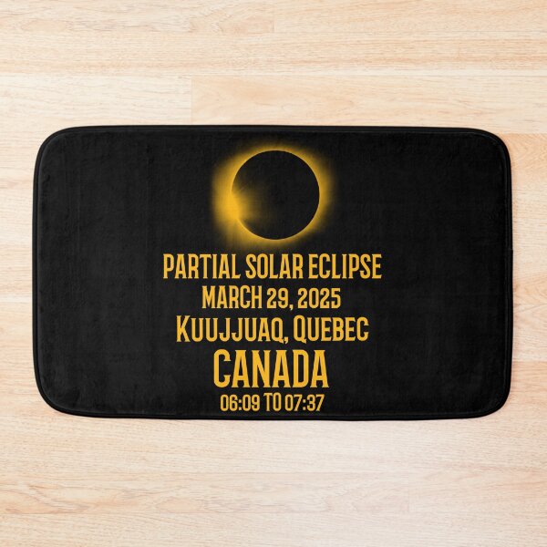Item preview, Partial Solar Eclipse 29 March 2025 Canada designed and sold by 87-Aesthetics.