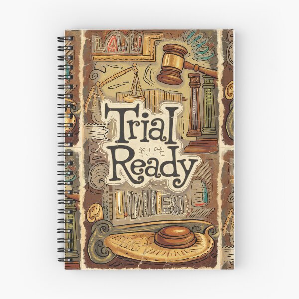 Item preview, Trial Ready Vintage Law Nerd Gift Law Student / Lecturer Gift designed and sold by Back2Collage.