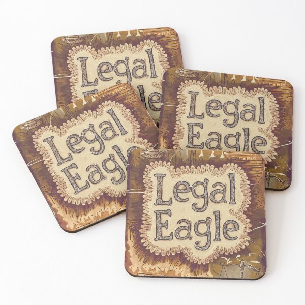 Item preview, Legal Eagle Vintage Law Nerd Gift Law Student / Lecturer Gift designed and sold by Back2Collage.