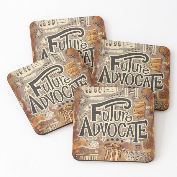 Item preview, Future Advocate Vintage Law Nerd Gift Law Student / Lecturer Gift designed and sold by Back2Collage.