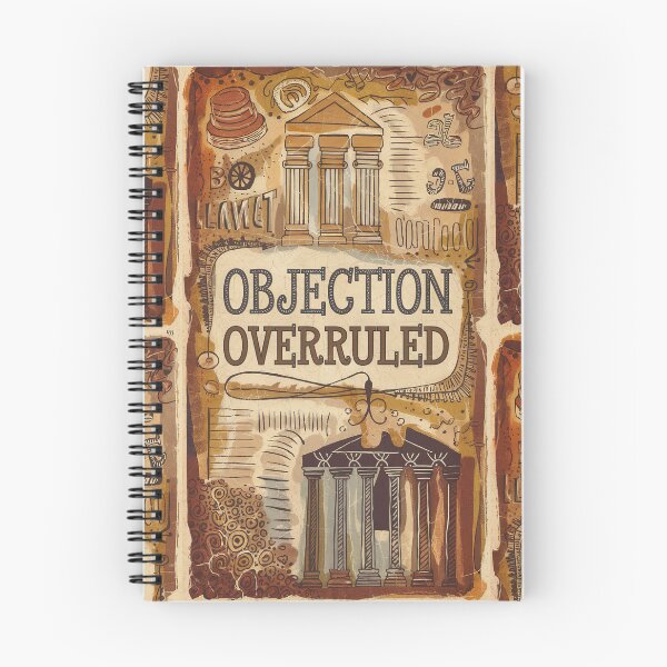 Item preview, Objection Overruled Vintage Law Nerd Gift Law Student / Lecturer Gift designed and sold by Back2Collage.