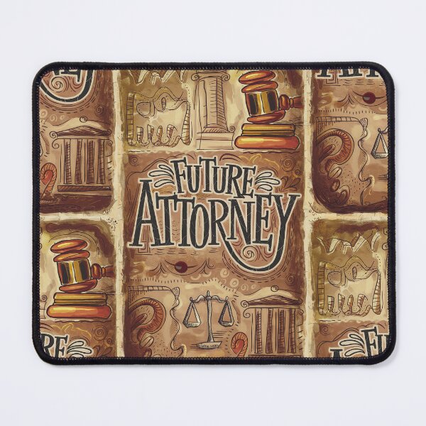 Item preview, Future Attorney Vintage Law Nerd Gift Law Student / Lecturer Gift designed and sold by Back2Collage.