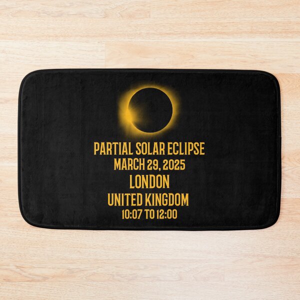 Item preview, London Partial Solar Eclipse 29 March 2025  designed and sold by 87-Aesthetics.