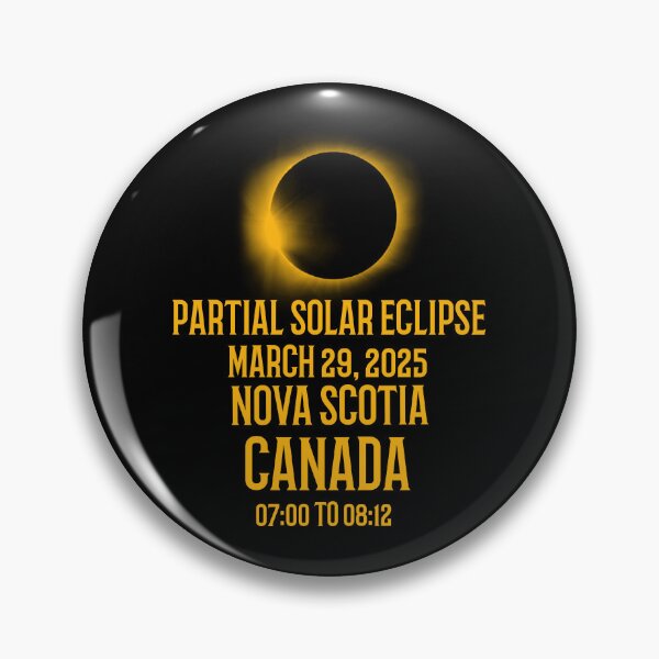 Artikelvorschau, Partielle Sonnenfinsternis 29. März 2025 Kanada entworfen und verkauft von 87-Aesthetics.