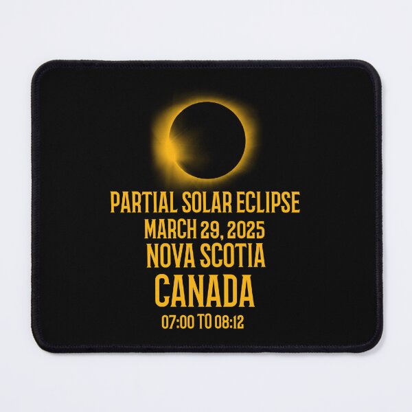Item preview, Partial Solar Eclipse 29 March 2025 Canada designed and sold by 87-Aesthetics.