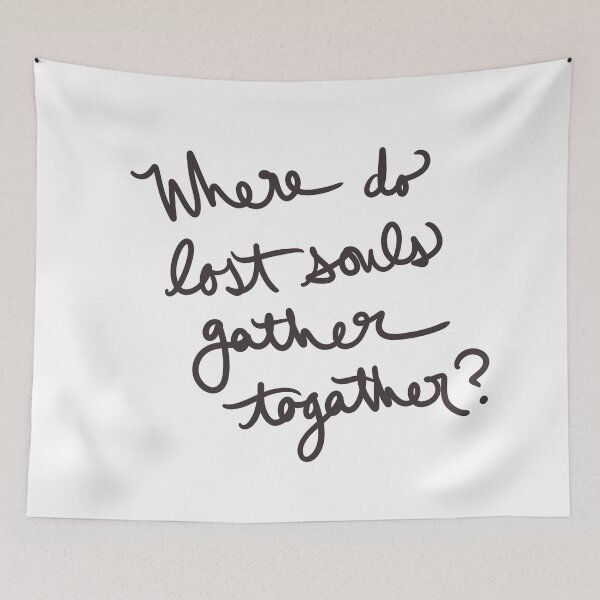 Item preview, Where do lost souls gather together? designed and sold by abeink.