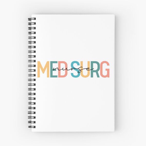 Item preview, Med Surg Nurse Skinny Letter designed and sold by echoemma.