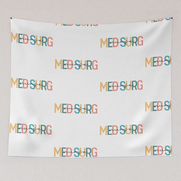 Item preview, Med Surg Nurse Skinny Letter designed and sold by echoemma.