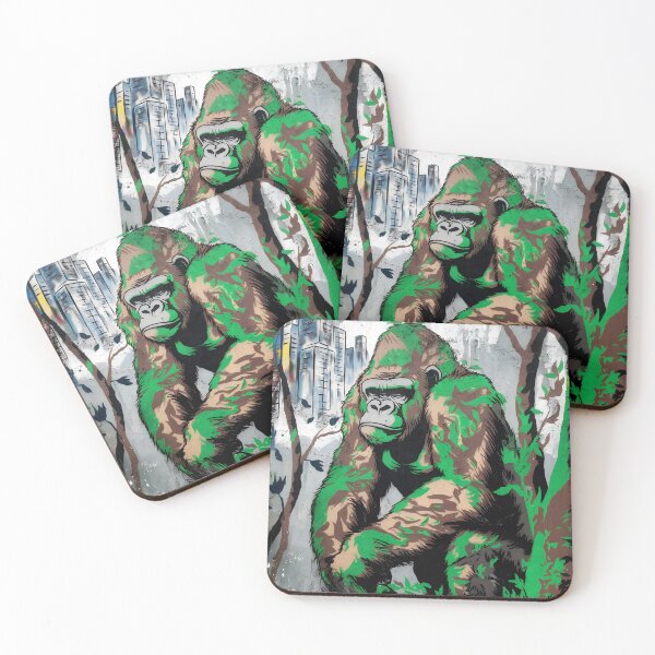 Item preview, Urban Jungle: The Hidden Gorilla Mural designed and sold by BashmentBoss.