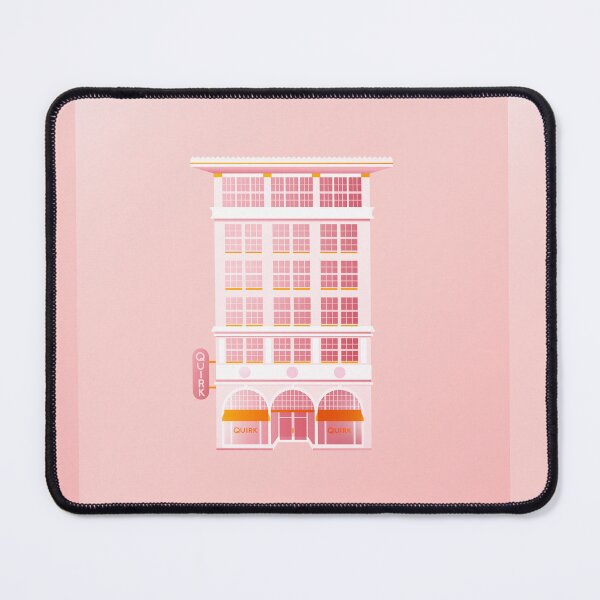Item preview, Quirk hotel building illustration designed and sold by SydneyKoffler.