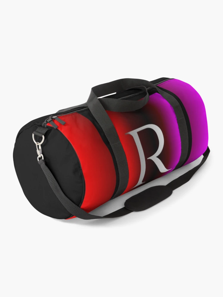 Thumbnail 1 of 3, Duffle Bag, Colorful Aesthetic Pattern R designed and sold by RGSMOOTHFINGER.