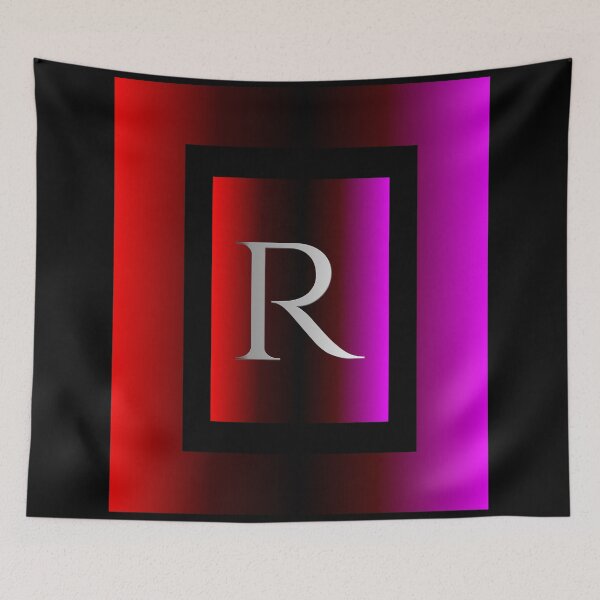 Item preview,  Colorful Aesthetic Pattern R designed and sold by RGSMOOTHFINGER.
