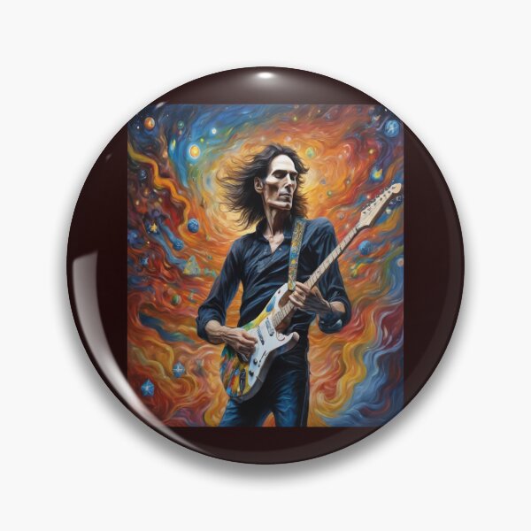Item preview, "Cosmic Melodies: Steve Vai's Surreal Symphony" designed and sold by Artisticanvas.
